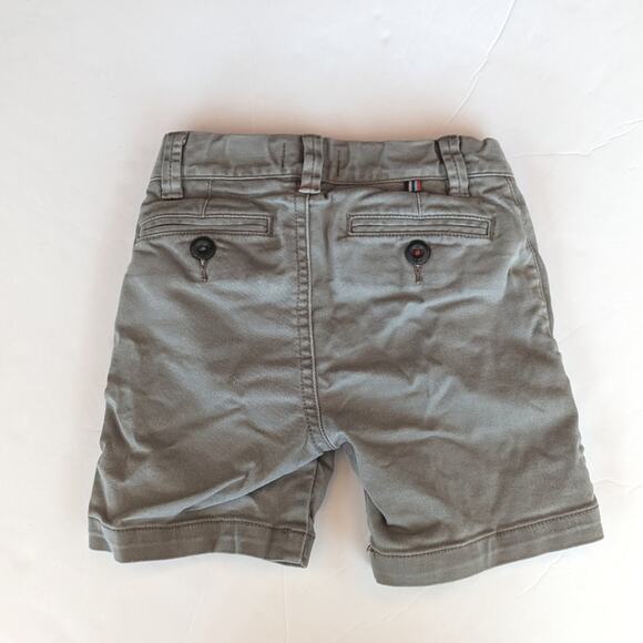 Mini Boden Boys Shorts Sz 3y Green Khaki Basic - Picture 2 of 3